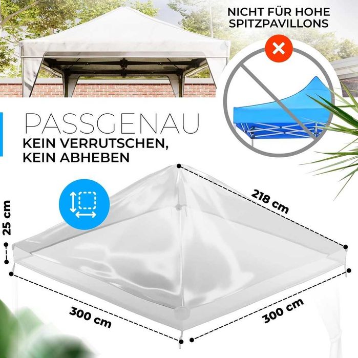 Husa de protectie pentru foisor de gradina  Acoperiș de ploaie foișor