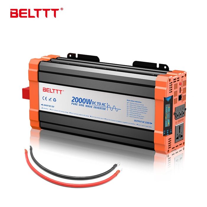 Инвертор 12V 2000W Чистый синусоида