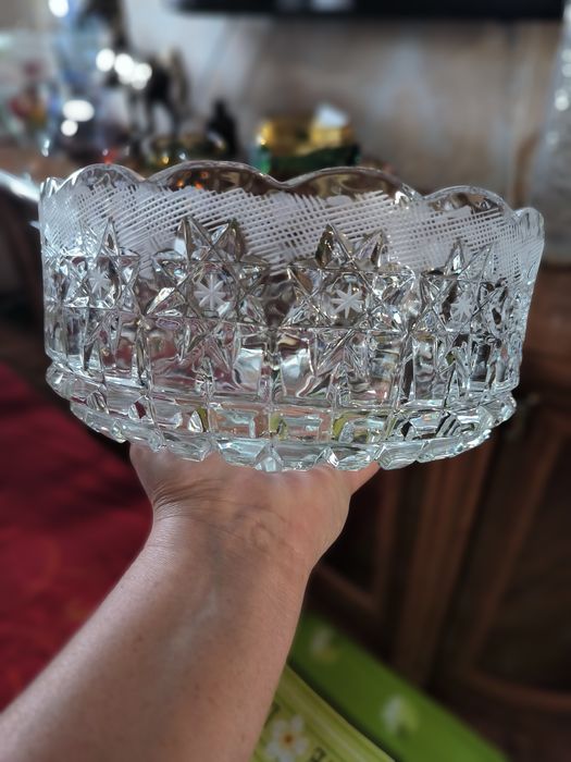 Хрусталь! Чехия! Две очень красивые конфетницы!