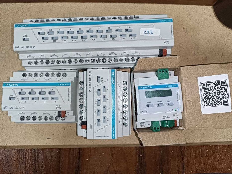Модули умного дома INTERRA KNX Актюаторы и IP Router