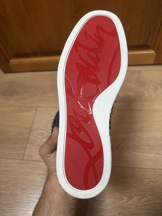 Sneakersi slip-on Christian Louboutin Roller Boat low trainers