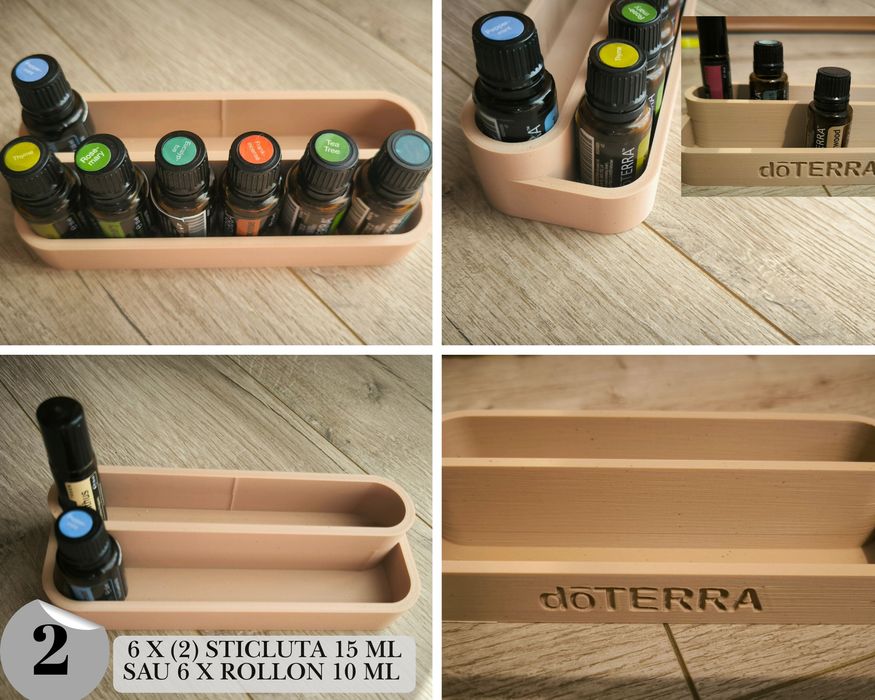 Suport plastic uleiuri esentiale doTERRA 3D print
