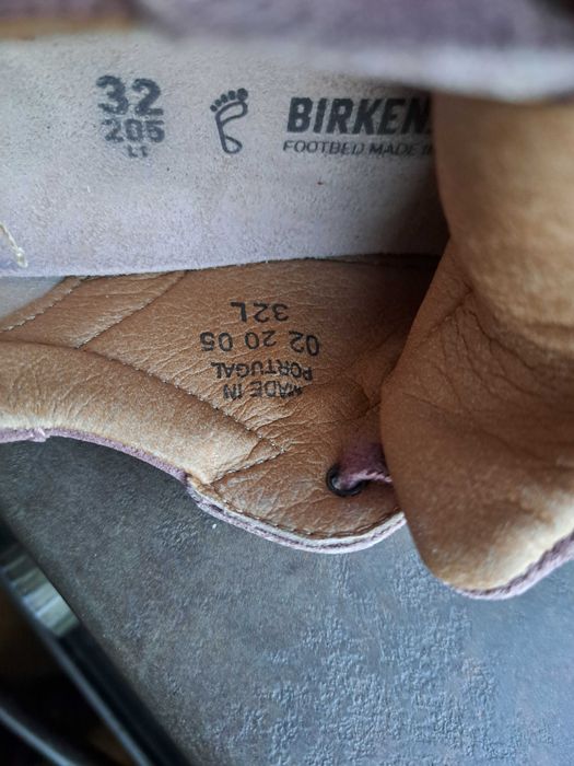 детски кожени обувки,маратонки за момиче,кецове,номер32,BIRKENSTOCK