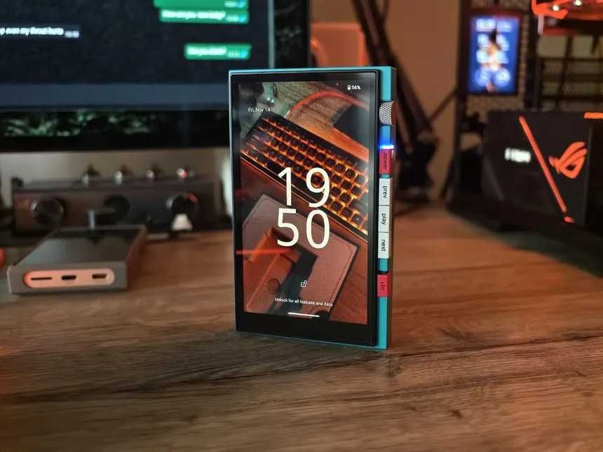 HiBy Digital M500 X Hatsune Miku Wifi DAP Digital Player ca Nou, Cutie