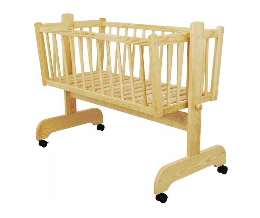 Бебешка кошара/люлка на колелца с матрак