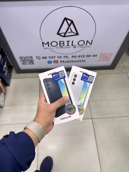 Новый 2025 Samsung Galaxy A16 Официальный! Бесплатная Доставка!