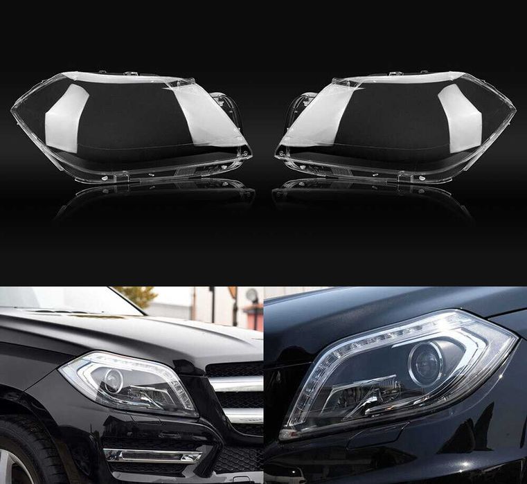 Mercedes w166 GL капак фар стъкло капаци фарове крушки мерцедес