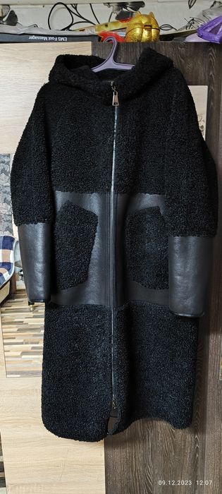 Дублёнка Тедди Длинная