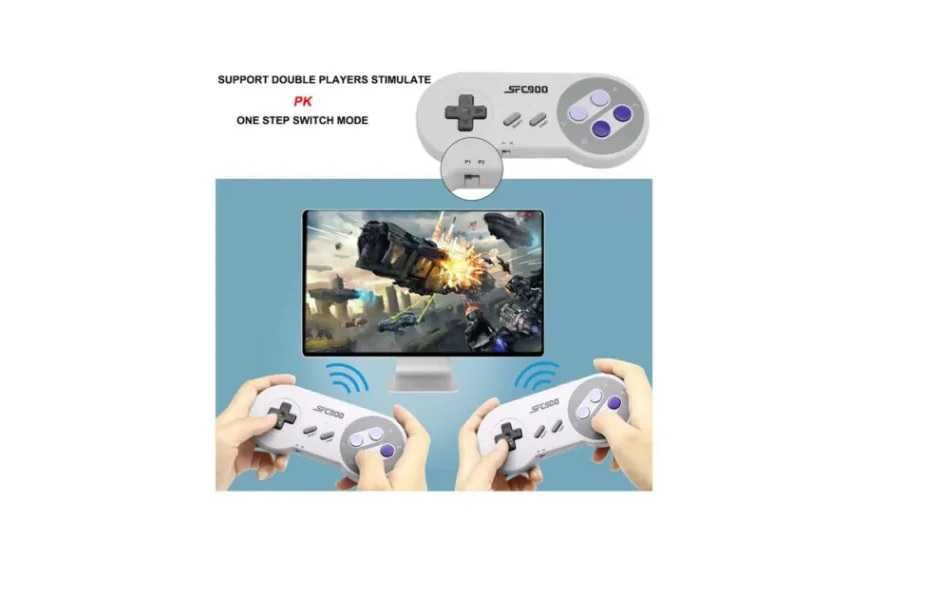 Game Stick consola  2 x Controler fără fir