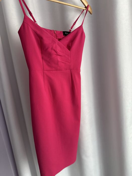 Розова официална рокля Mohito XS