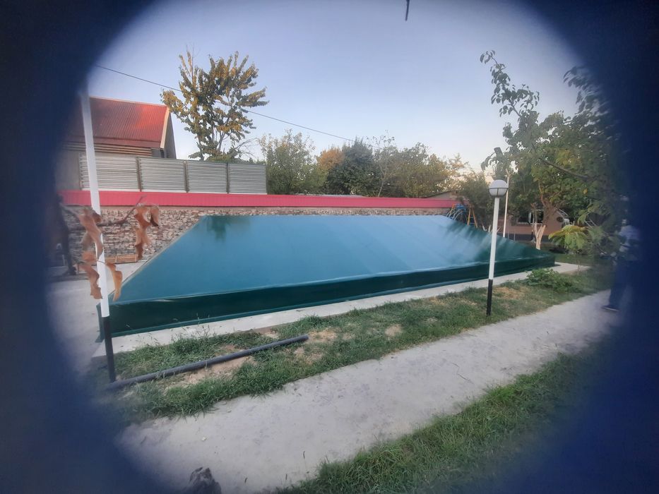 бассен банер баннер тент bassen baner banner tent установка киламиз