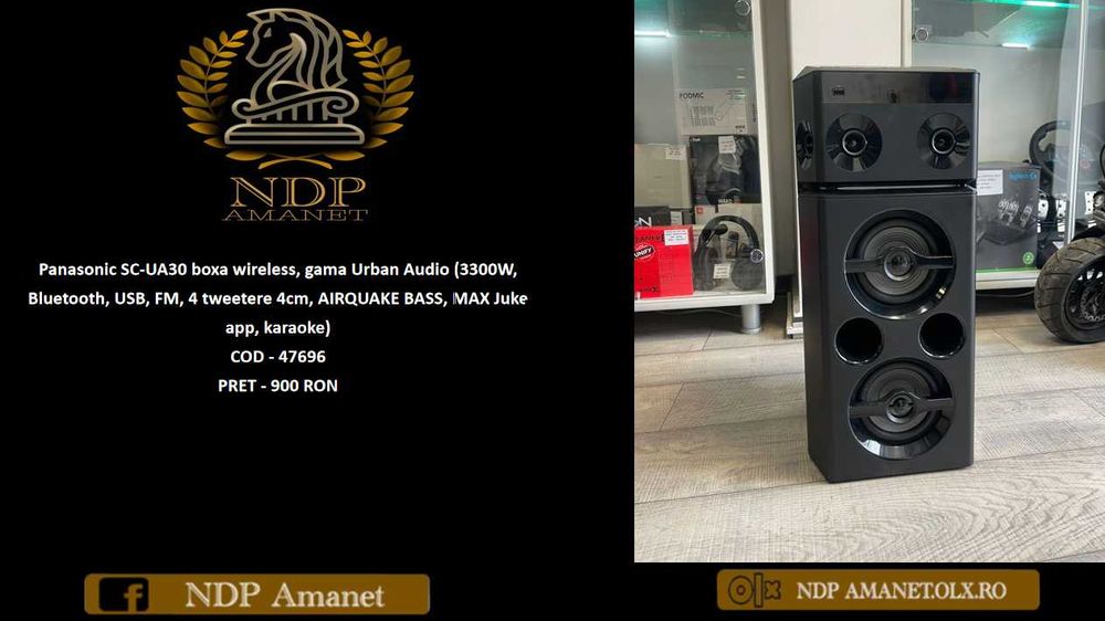 NDP Amanet NON-STOP Bld.Iuliu Maniu 69 Panasonic SC-UA30 (47696)