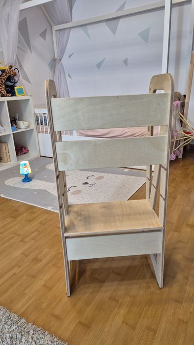 Scaun inaltator pentru copii, Lila Baby, Lemn