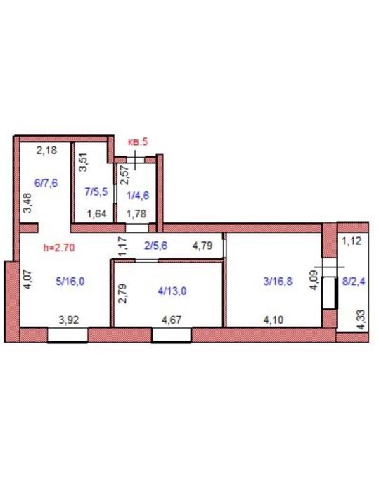 Сдаю евротрешку в хорошем районе