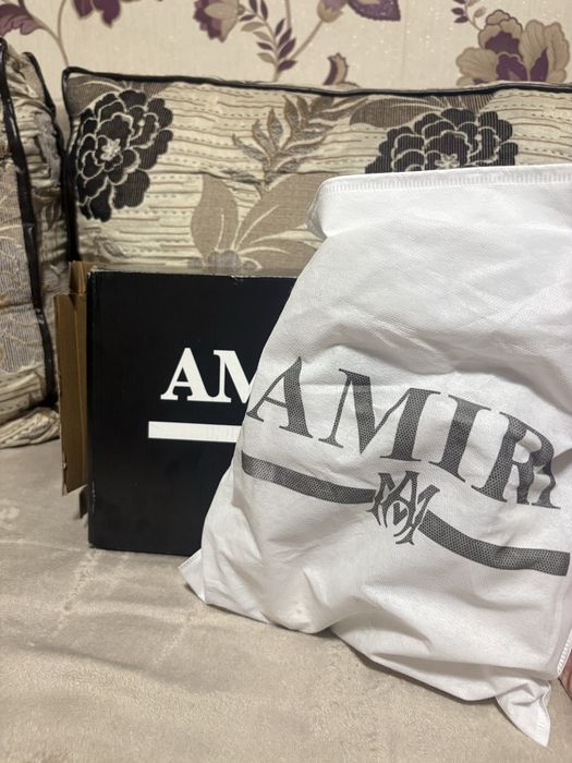 Amiri white MA1 full box