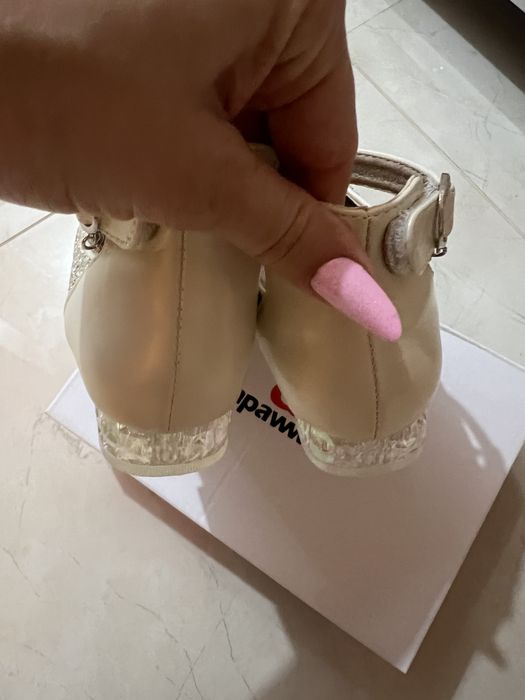 Pantofi cu toc fetite nr 30