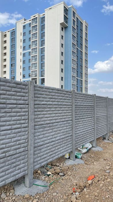 Евро заборы, Бетонные заборы