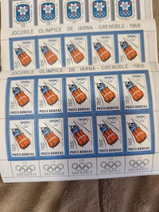 Timbre Jocurile de iarnă Grenoble!