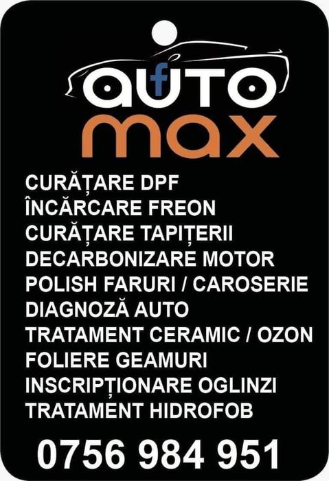 Diagnoza Auto Mobilă & Service Auto (AUTO MAX)