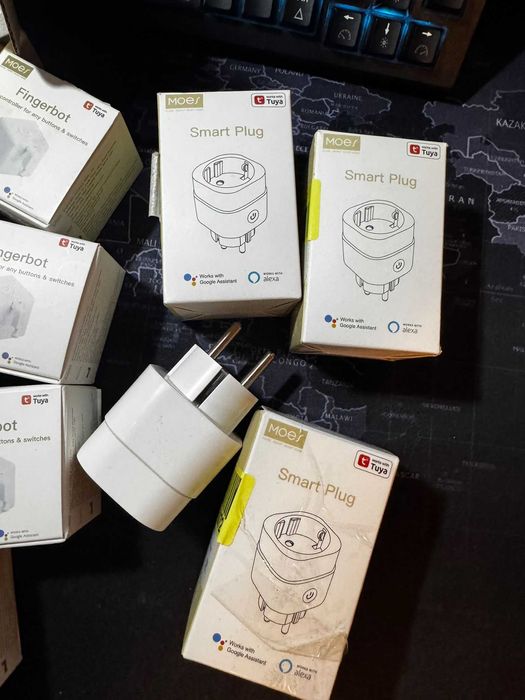 Dispozitive smart : prize, butoane, Intrerupator cu touch draperii