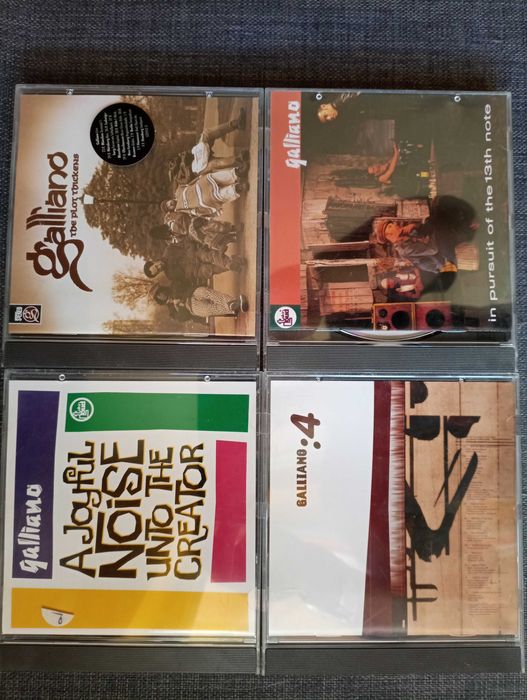 Galliano-4 оригинални албума- Acid Jazz