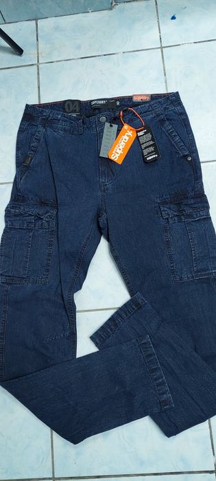 Blugi cargo 31 SUPERDRY