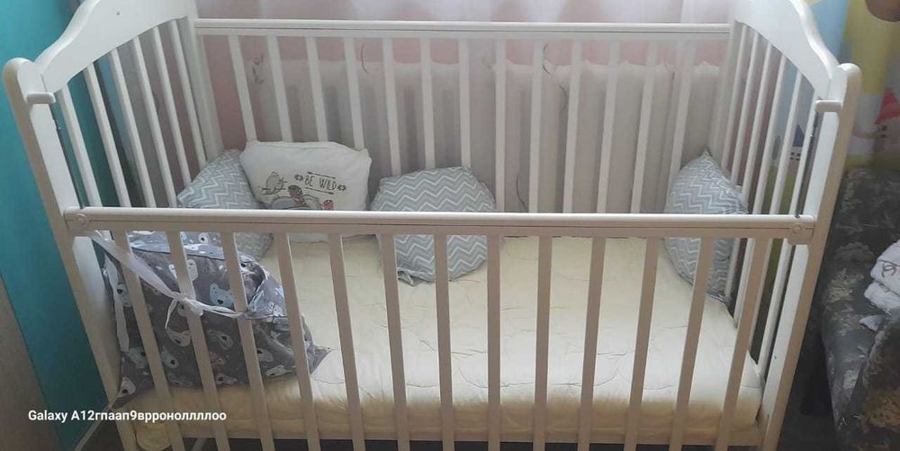 Манеж с матрасом дерево Белоруссия