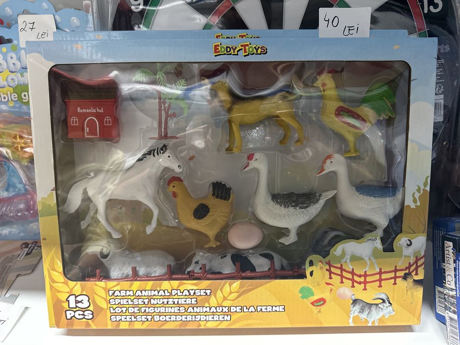 Set animale ferma 13 bucari Nou Sigilat