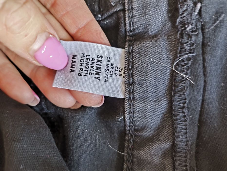 Запазени дънки за бременни размер 36, 38 и 40 и рокля