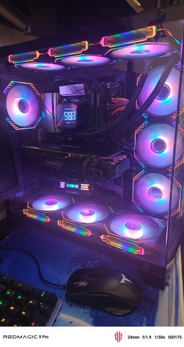 Игровой ПК Core i7 2070s 32gb 4,5T
