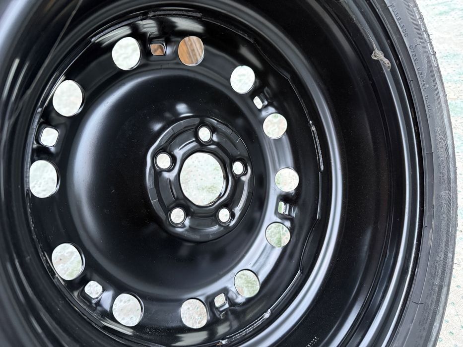 ЧИСТО НОВИ 15" Гума С Джанта 5x100 за -VW/SEAT/SKODA/AUDI-6Jx15H2,ET43