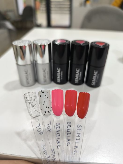 Гел лакове Dama, Crystal nails, Semilac, Cuccio