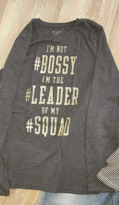 Дънки НМ, блуза Zara и блуза Place за ръст 164/170