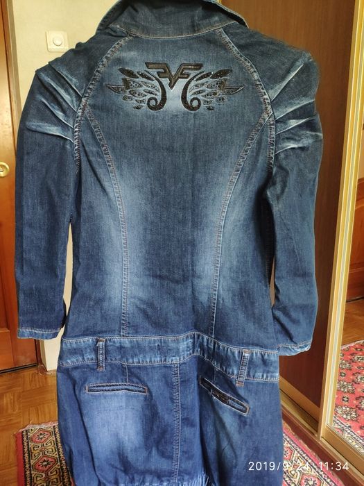 Новое классное джинсовое платье бренда Free Joy