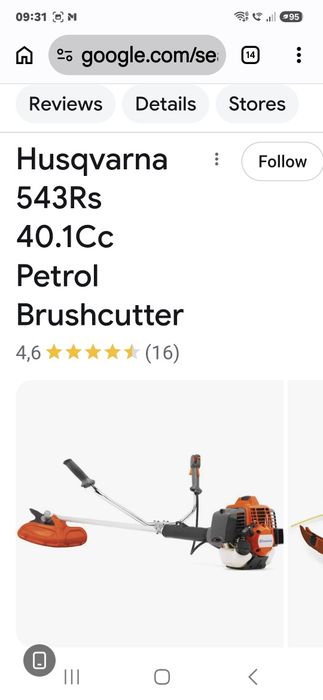 Motocositoare profesionala Husvarna 543RS