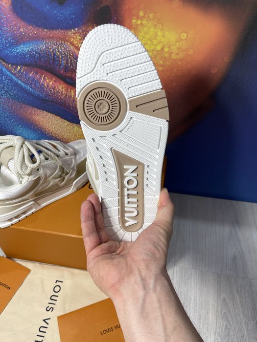 Adidasi Louis Vuitton Skate piele naturala Full Box colectie noua