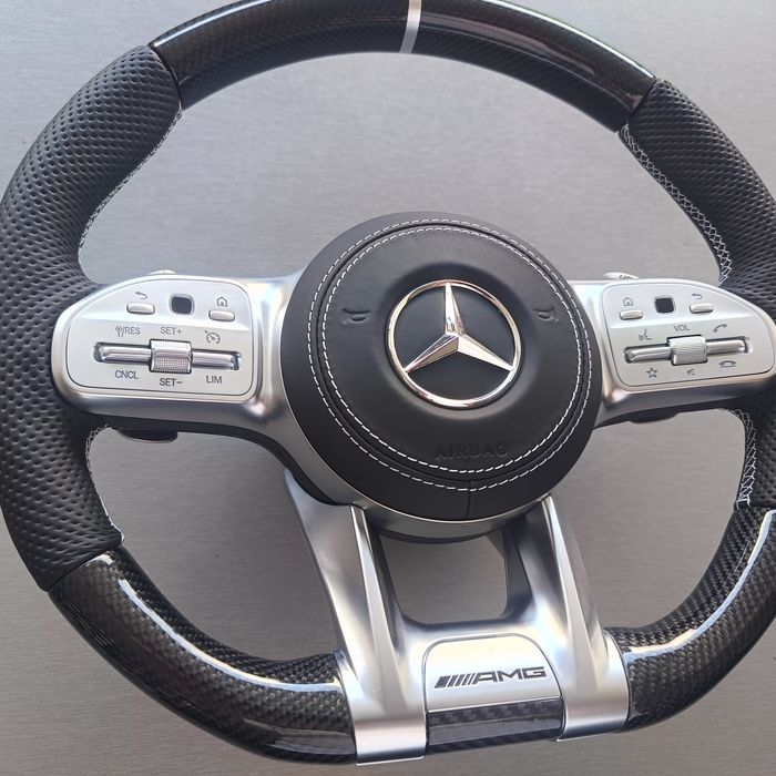 Карбонови Amg волан за Mercedes КАРБОН G/ E / C / S - CLS, GLE, CLS др.