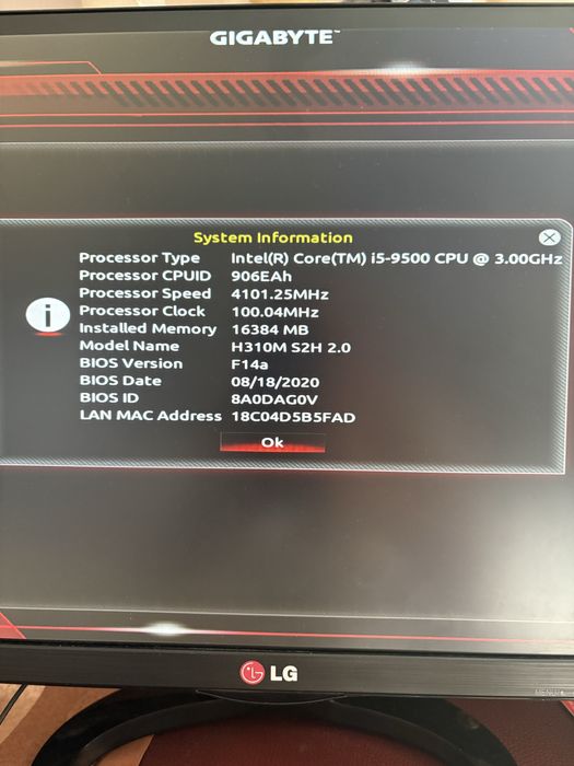 Комплект компьютер в сборе