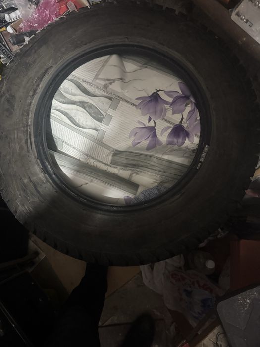 Зимние шины отличные шипованные,