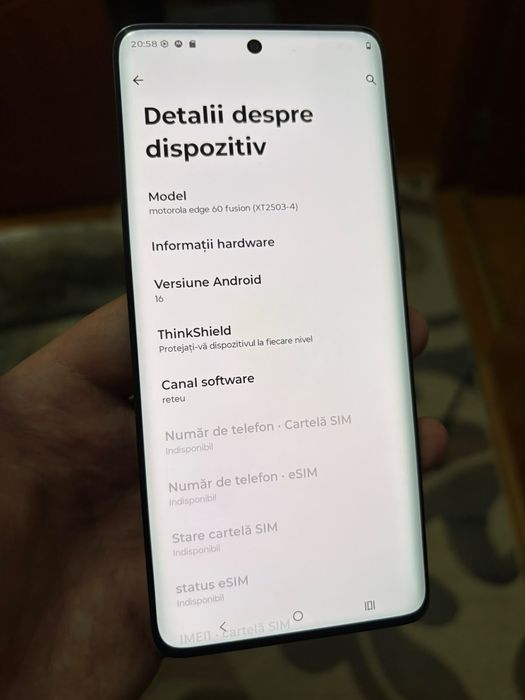 Motorola Edge Fusion 60 256GB