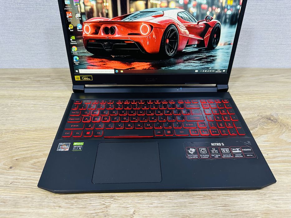 ACER Nitro Ryzen 5 RTX3050 Топовый Игровой ноутбук для Игр и Программ