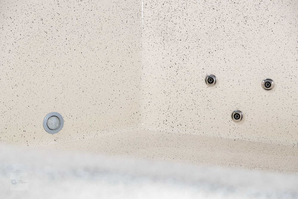 Ciubar din fibră de sticlă cu hidromasaj