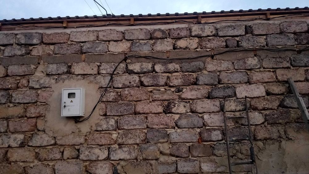 Участок с гаражом.