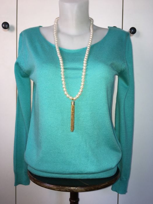 колие гердан бели перли