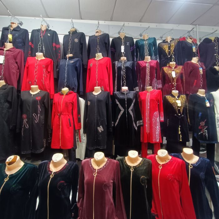 КФК фабрикасидан аёллар двойка халатлари, ва Хитойдан женские норка па