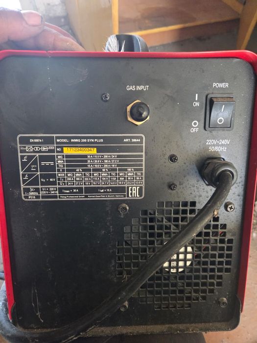 Инверторный сварочный полуавтомат