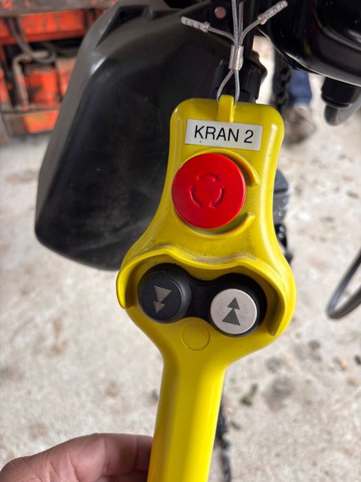 Macara palan  electric cu lanț GIS GP250/1NF – 250 kg, 400V, Elveția