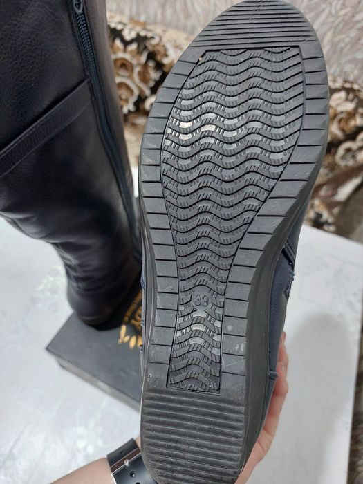 Сапоги из натуральной кожи