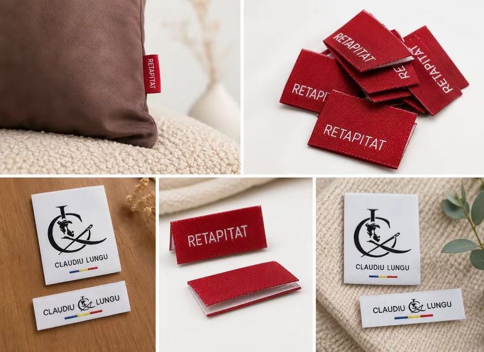 Etichete textile personalizate