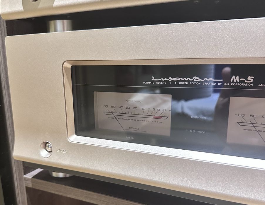 Luxman L 501S +Luxman M-5